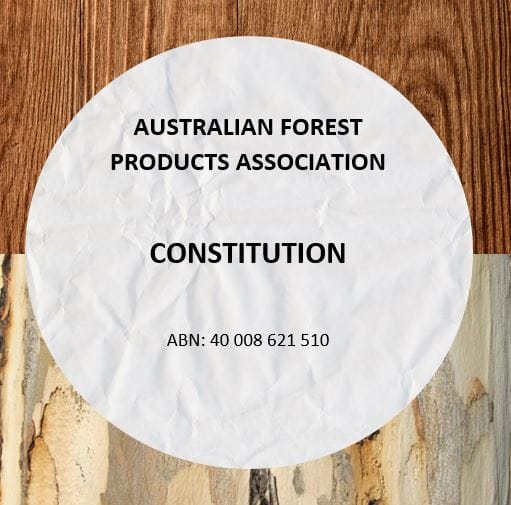 AFPA Constitution - Australian Forest Products Association